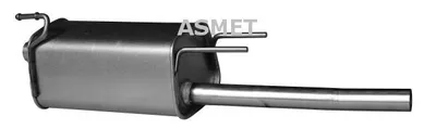 Produktbild von ASMET 05.168 Endschalldämpfer für OPEL COMBO Kasten/Kombi Auspuff