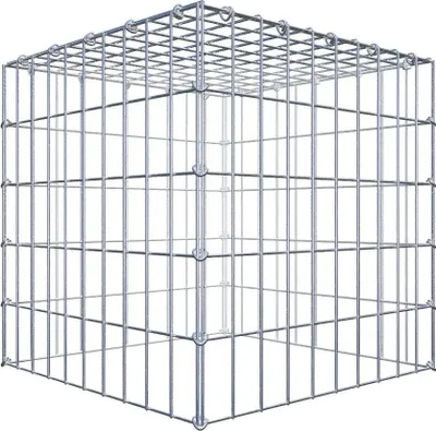 Produktbild von Anbaugabione Typ 3 50 cm x 50 cm x 50 cm (L x H x T), Maschenweite 5 cm x 10 cm, C-Ring