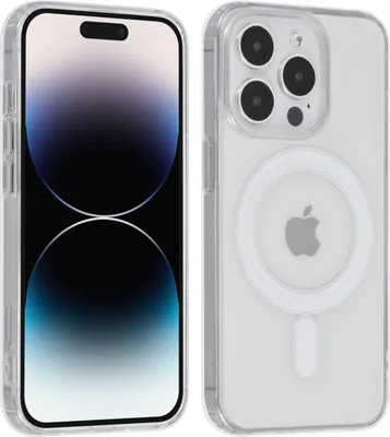 Immagine prodotto di UNIQ Accessory iPhone 14 Pro Custodia posteriore in TPU - Compatibile con Magsafe - Trasparente