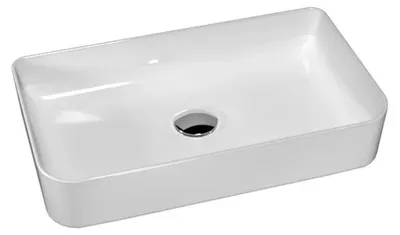 Produktbild von Kreabad Aufsatzwaschbecken 60x38 Aufsatz Waschbecken Waschtisch Keramik