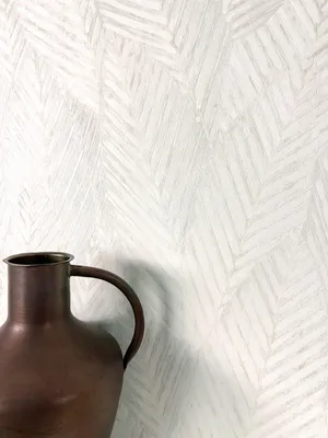 Produktbild von NEWROOM Tapete Miana Creme Vliestapete - Modern Dschungel Blätter  Germany