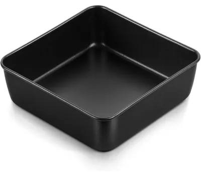 Produktbild von Quadratische Kuchenform 15,9cm Edelstahlkern Antihaftbeschichtet für Brownies & Lasagne