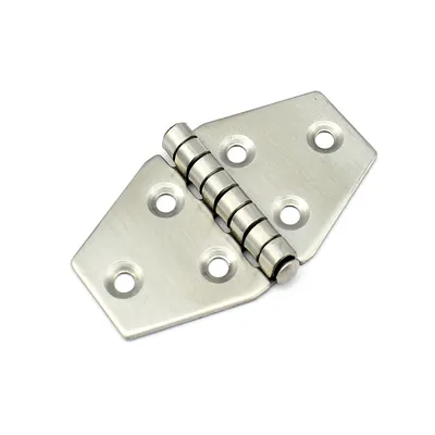 Produktbild von Scharnier gestanzt 70 x 40 x 1,5mm Scharniere Edelstahl A2-AISI304 Klappscharnier