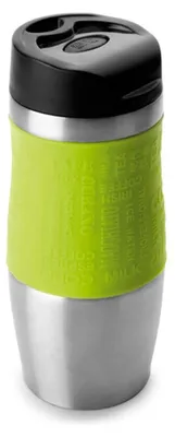 Produktbild von Ibili 400ml Thermobecher Grün,Silber  Grün,Silber One Size