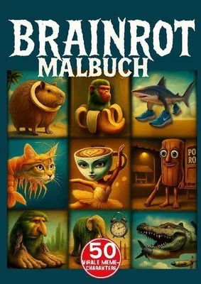 Produktbild von Brainrot Malbuch