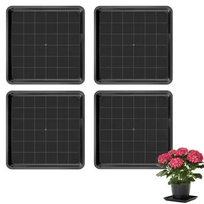 Imagen del producto de Soportes para macetas (juego de 4, 30 x 30 cm, color )