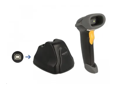 Immagine prodotto di DELOCK 2,4 GHz Barcode Scanner 1D und 2D mit Ladestation
