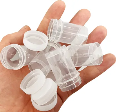 Obrázok produktu pre Sada 100 nádobiek na vzorky, 20 ml so skrutkovacím uzáverom