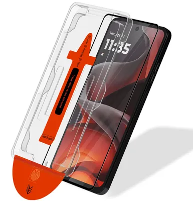 Obrázok produktu pre 1-balenie Motorola Moto G15 Ochranné sklo na displej - Tvrdené sklo | [Automatická inštalácia] - Bez bublín