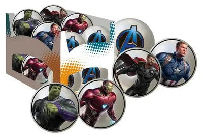 Obrázek produktu pro Míč Marvel hrdinové 10 cm