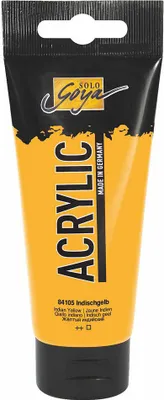 Produktbild von KREUL Solo Goya Acrylic, 100 ml, Gelb, Matte, Tube, Wasserfest