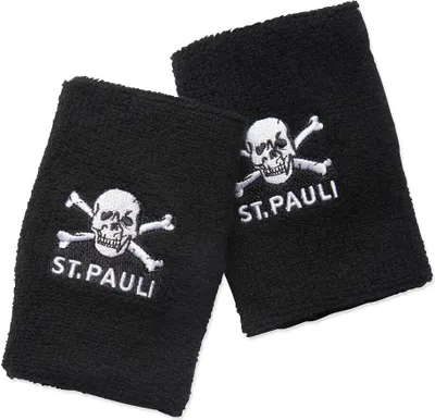 Produktbild von TRADE CON FC St.Pauli Schweißband Totenkopf 0