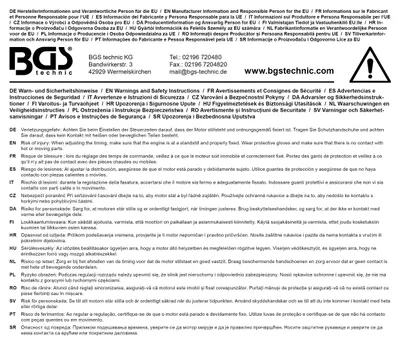 Zdjęcie produktu dla BGS technic Flywheel Fastening Clips, 50 g