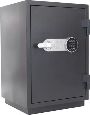 Produktbild von Profirst Feuerschutztresor Versal Fire 65, Elektronikschloss, Anthrazit, 87 kg, 715 x 485 x 475 mm (HxBxT)