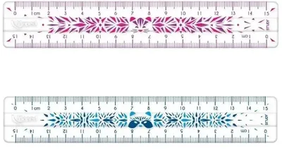 Obrázok produktu pre 15 cm Študijná neprelomiteľná pravítka