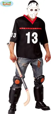 Produktbild von Hockey-Spieler Kostüm, Größe:L