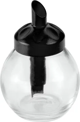 Produktbild von METALTEX 252918080 Sweet Zuckerdosierer rund, 160 ml, mit schwarzem Deckel