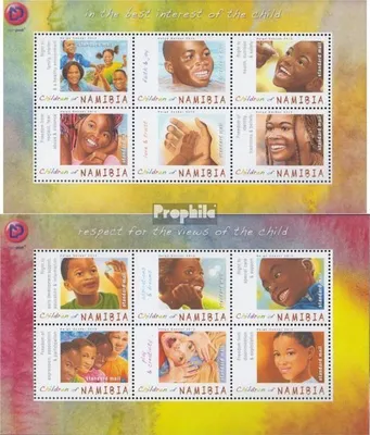 Produktbild von Briefmarken Namibia - Südwestafrika 2013 Mi 1440-1451 2 Kleinbogen (kompl.Ausg.) postfrisch Kinderrechte
