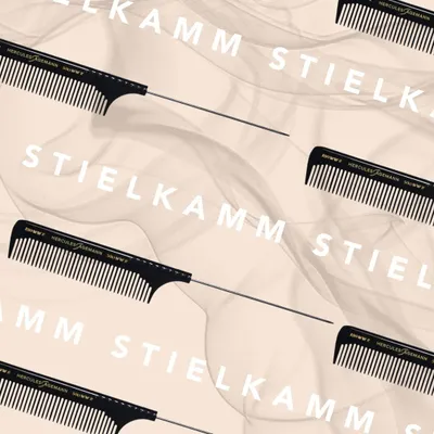 Produktbild von HERCULES SÄGEMANN - 180WWR-500WWR Stielkamm mit Nadelstiel | Kamm aus handgeschl