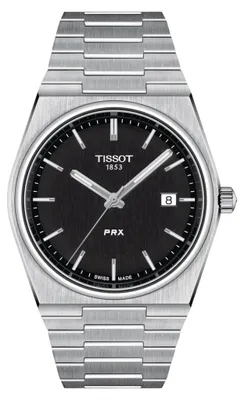 Zdjęcie produktu dla Zegarek męski Tissot PRX, 40 mm, czarny, stal nierdzewna, model T137.410.11.051.00