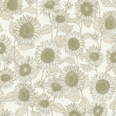 Produktbild von A.S. Création Blumentapete New Life florale Tapete Vliestapete beige weiß 10,05 m x 0,53 m