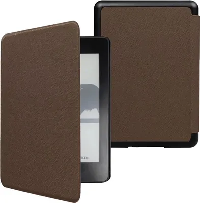 Produktbild von Etui-Buchhülle für Kindle Paperwhite 6 / Colorsoft / Signature Edition - Braun