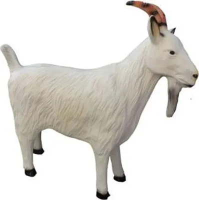Produktbild von Ziege aus den Bergen Garten Figur Hornträger Skulptur Dekoration Deko Statuen