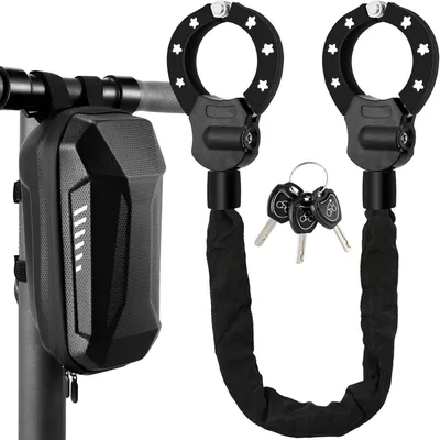 Productafbeelding van Handboeienslot e-step 6 mm - 93 cm - Met waterdichte tas 3 liter