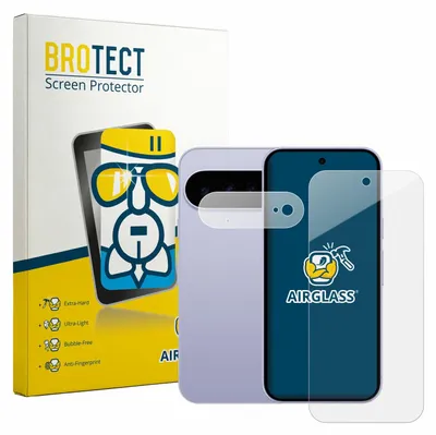Produktbild von BROTECT Schutzglas für Google Pixel 11 (Display+Kamera) Schutzfolie Panzer Folie Glas Display Schutz klar