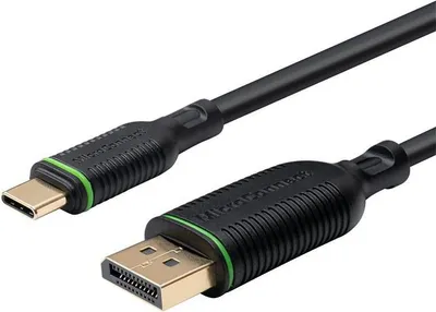 Image de Microconnect MC-USBCDP1 Adaptateur de câble vidéo 1 m USB Type-C DisplayPort Noir (MC-USBCDP1)