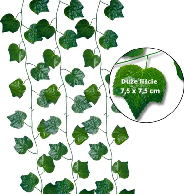 Produktbild von Efeugirlande - 235 cm - 3 Stück