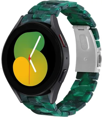 Produktbild von Strap-it Samsung Galaxy Watch 5 - 40mm Harzarmband (Grün)