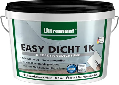 Produktbild von ULTRAMENT Easy Dicht 1 K Reaktivabdichtung, 2,5 Kg