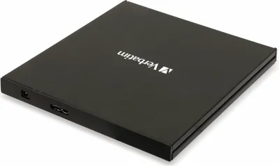 Image de Verbatim External Slimlineblu-Ray Recorder + Usb 3.0 Cable Black/Black 43890