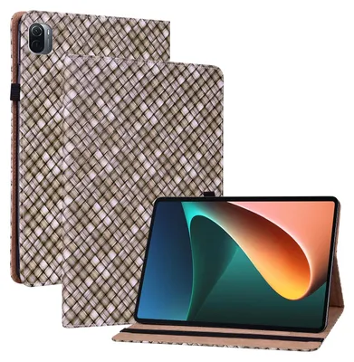 Obrázek produktu pro Pro Xiaomi Mi Pad 5 / 5 Pro 11.0 Brown Faux Leather Case Tablet Case Cover Case