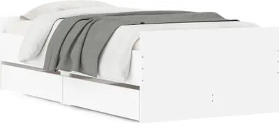Immagine prodotto di Giroletto con cassetti bianco 90x200 cm