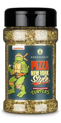 Produktbild von Ankerkraut Pizza New York Style, Ninja Turtles Michelangelo Edition (TMNT), 95g im Streuer