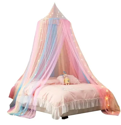 Productafbeelding van PolkaHome Klamboe Tent voor bed – Klamboe Reis & Thuis – Klamboe Baby & Kinderkamer – Lichtgewicht Klamboe 2 Persoons & 1 Persoons