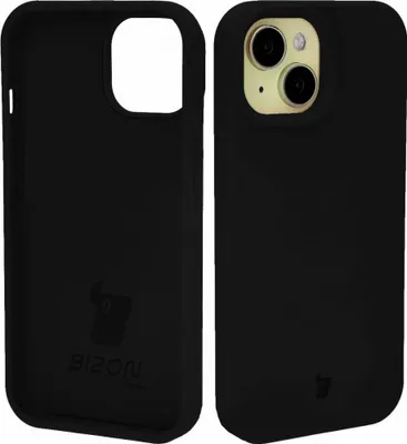 Produktbild von Bizon Soft Case Apple iPhone 15 schwarz