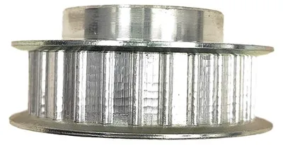 Image de Poulie dentée, P : 5 mm, 27 dents, courroie 10 mm, aluminium, At5, Ozdowski