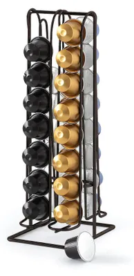 Produktbild von Nespresso-Kapselhalter 32 Kapseln Five® - Schwarz - Sortierboxen