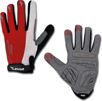 Produktbild von Levaz Podium - Fahrradhandschuhe MX Sport Mountainbike Fahrrad MTB Handschuhe Vollfinger - Größe: XL