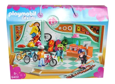 Produktbild von PLAYMOBIL 9402 Bike & Skate Shop