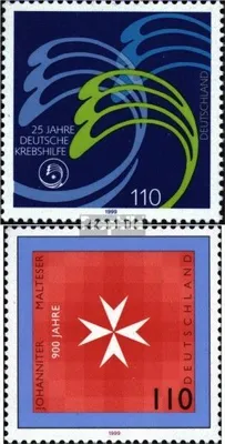 Produktbild von Briefmarken BRD (BR.Deutschland) 1999 Mi 2044,2047 (kompl.Ausg.) gestempelt Sondermarken