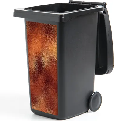 Produktbild von MuchoWow® Mülltonnenaufkleber Rost - Abstrakt - Stahlplatte 38x80 cm - Behälteraufkleber - Mülleimer-Aufkleber - Container-Aufkleber