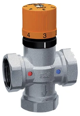 Zdjęcie produktu dla Zmieszacz termostatyczny do instalacji solarnych Far 3/4"