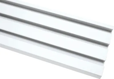 Produktbild von Gardinia Schiene für Flächenvorhang Atlanta weiß, 310 cm, 3-läufig