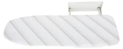 Produktbild von Bügelbrett, wandmontiert, platzsparendes Design, WEISS