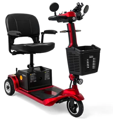 Immagine prodotto di Rolektro, E-Trike 6 V.3, rosso, batteria al litio da 24V-20Ah, 300 Watt