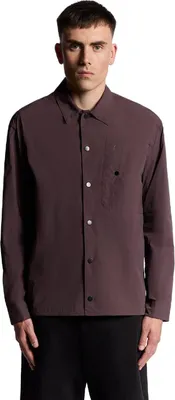 Image de Lyle & Scott - Chemise pour homme, oversize, plissée GT11454 (M) (Marron)